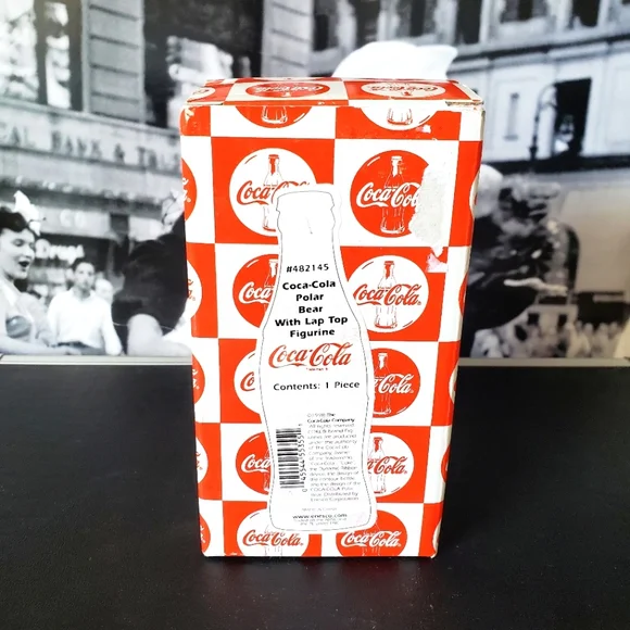 COCA-COLA | Enesco Polar Bears Through the Years: 1990s NIB/NWT - Picture 6 of 6